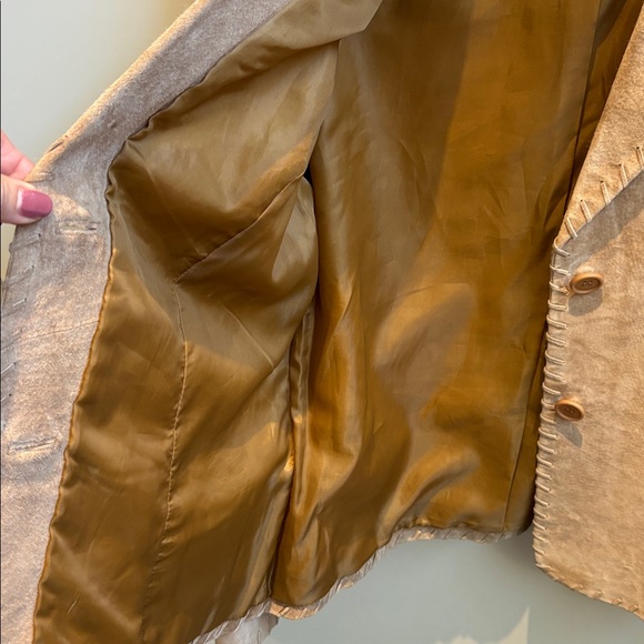 Margaret Godfrey Suede Leather Jacket - Picture 4 of 12